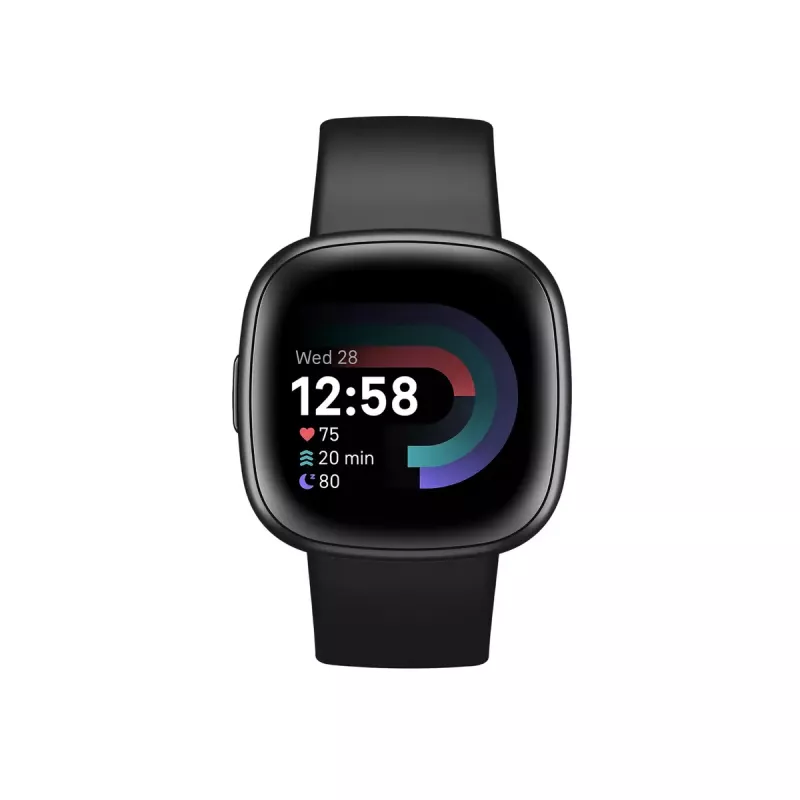 Smartwatch Fitbit Versa 4 Graphite Melns