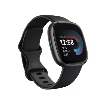 Smartwatch Fitbit Versa 4 Graphite Melns