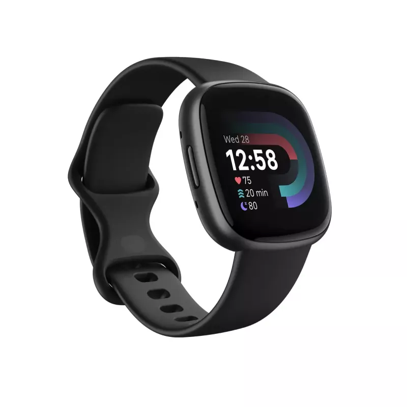 Smartwatch Fitbit Versa 4 Graphite Melns