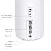 TP-Link 4G+ AX3000 Visa mājas Mesh WiFi 6 tīkla vārteja, balta, iekšējā, Mesh maršrutētājs, ≤20 dBm (2,4 GHz); ≤23 dBm (5 GHz), divjoslu (2,4 GHz / 5 GHz), Wi-Fi 6 (802.11ax)