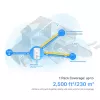 TP-Link 4G+ AX3000 Visa mājas Mesh WiFi 6 tīkla vārteja, balta, iekšējā, Mesh maršrutētājs, ≤20 dBm (2,4 GHz); ≤23 dBm (5 GHz), divjoslu (2,4 GHz / 5 GHz), Wi-Fi 6 (802.11ax)