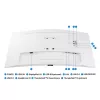 Samsung S65TC datora monitors 86,4 cm (34 collas) 3440 x 1440 pikseļi UltraWide Quad HD LED balta krāsa