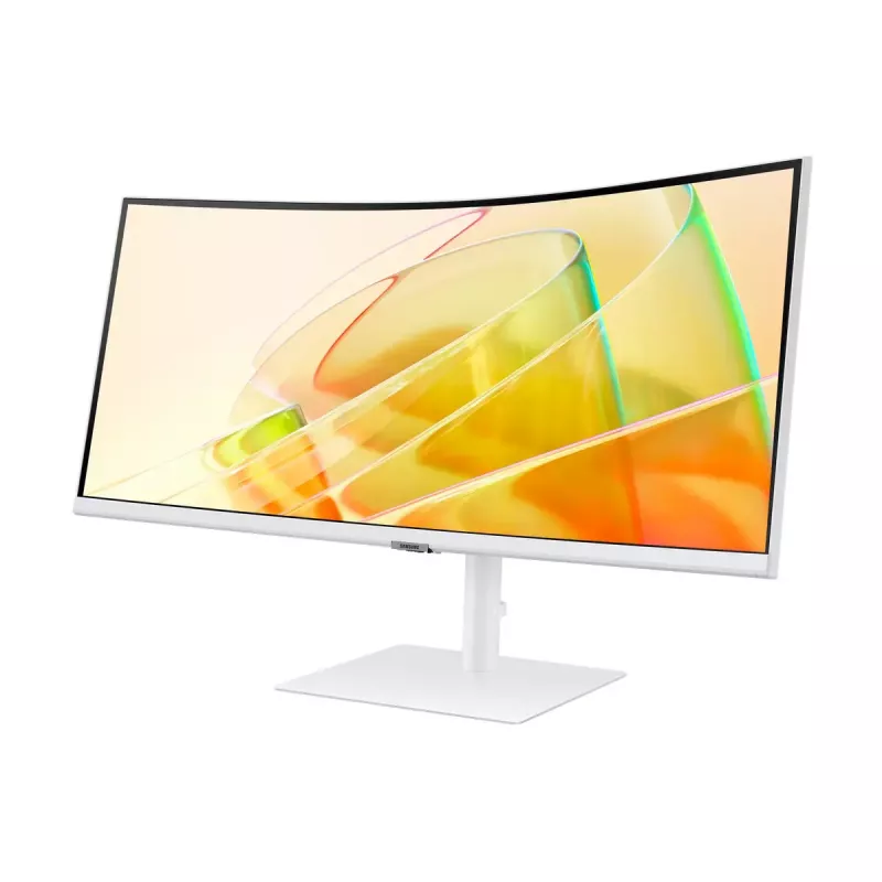 Samsung S65TC datora monitors 86,4 cm (34 collas) 3440 x 1440 pikseļi UltraWide Quad HD LED balta krāsa