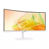 Samsung S65TC datora monitors 86,4 cm (34 collas) 3440 x 1440 pikseļi UltraWide Quad HD LED balta krāsa
