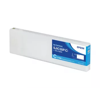 Epson SJIC30P(C): Tintes kasetne ColorWorks C7500G (Ciāna), Ciāna, 1 gab.