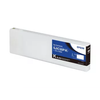 Epson SJIC30P(K): tintes kasetne ColorWorks C7500G (melnai)