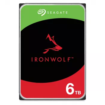 Seagate IronWolf ST6000VN006 iekšējais cietais disks 6 TB 5400 RPM 256 MB 3,5 collas Serial ATA III