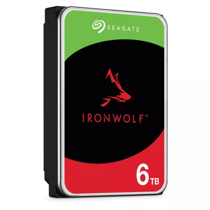 Seagate IronWolf ST6000VN006 iekšējais cietais disks 6 TB 5400 RPM 256 MB 3,5 collas Serial ATA III