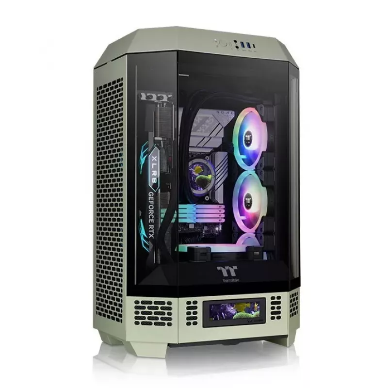 PC korpuss Thermaltake 300 Matcha zaļa Micro Tower