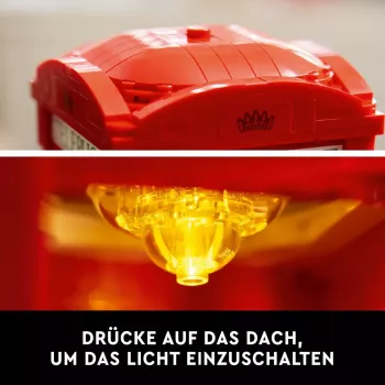 Konstruktors LEGO Red London Telephone Box 21347 – modulārs kolekcionējams komplekts, 1460 detaļas, 18+