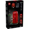 Konstruktors LEGO Red London Telephone Box 21347 – modulārs kolekcionējams komplekts, 1460 detaļas, 18+