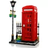 Konstruktors LEGO Red London Telephone Box 21347 – modulārs kolekcionējams komplekts, 1460 detaļas, 18+