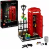 Konstruktors LEGO Red London Telephone Box 21347 – modulārs kolekcionējams komplekts, 1460 detaļas, 18+