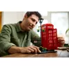 Konstruktors LEGO Red London Telephone Box 21347 – modulārs kolekcionējams komplekts, 1460 detaļas, 18+