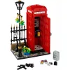Konstruktors LEGO Red London Telephone Box 21347 – modulārs kolekcionējams komplekts, 1460 detaļas, 18+