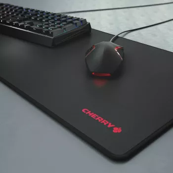 CHERRY MP 2000 Spēļu peles paliktnis Melns