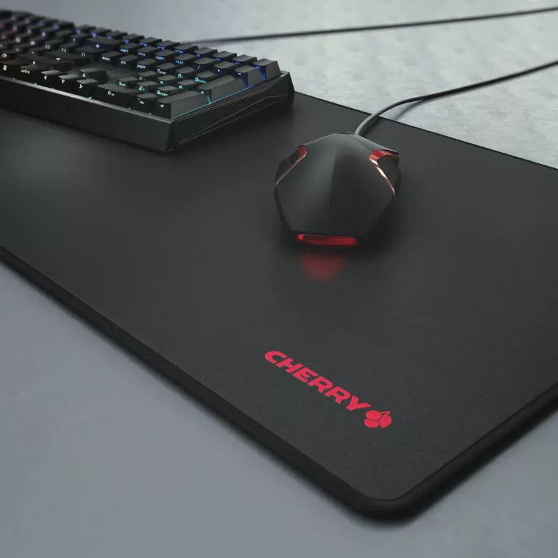CHERRY MP 2000 Spēļu peles paliktnis Melns