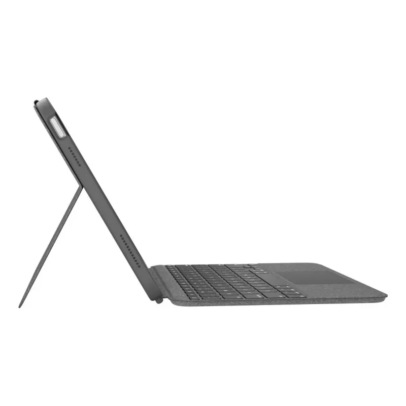 LOGITECH Combo Touch for iPad (10th gen) - Oxford pelēka - German Qwertz