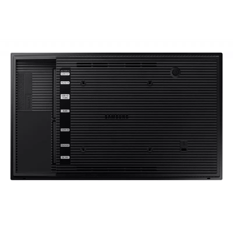 Samsung QB13R-TM Interaktīvs plakanais panelis 33 cm (13 collas) LED Wi-Fi 500 cd/m² Full HD Melns Skārienekrāns Iebūvēts procesors Tizen 4.0 16/7