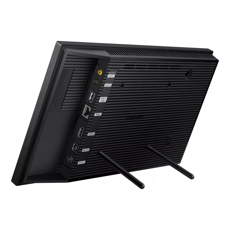 Samsung QB13R-TM Interaktīvs plakanais panelis 33 cm (13 collas) LED Wi-Fi 500 cd/m² Full HD Melns Skārienekrāns Iebūvēts procesors Tizen 4.0 16/7
