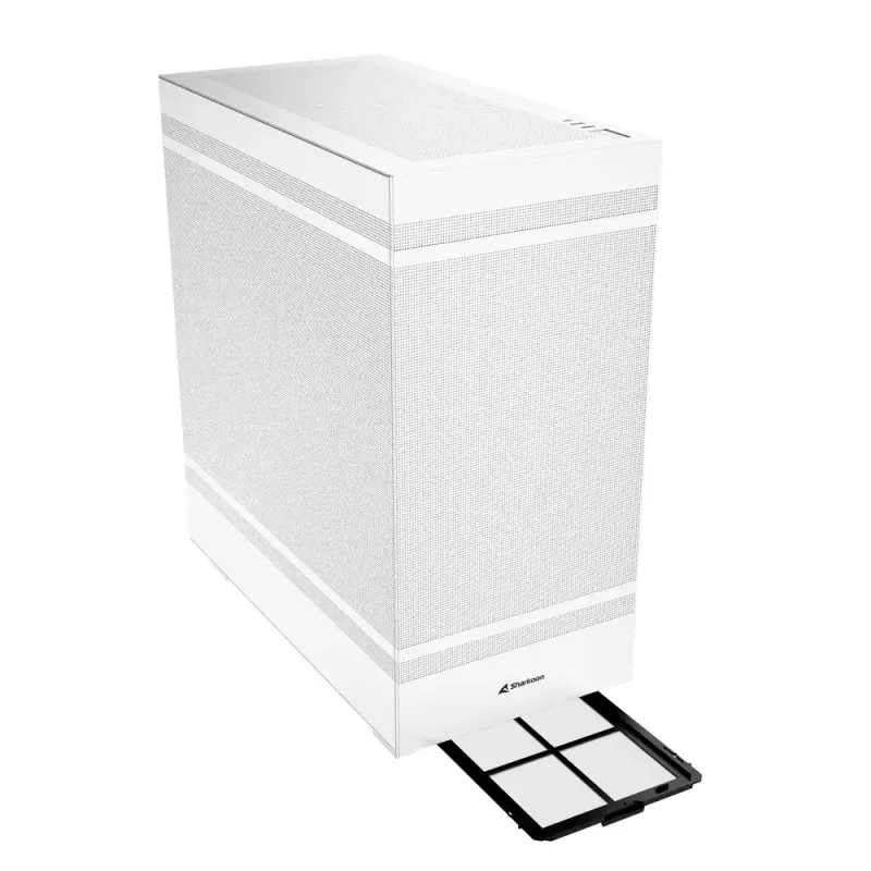 Sharkoon REBEL C50 ATX pilntorņa korpuss, balts