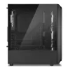 PC Case Sharkoon TK5M RGB ATX Desktop Melns
