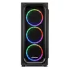 PC Case Sharkoon TK5M RGB ATX Desktop Melns