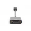 DIGITUS ASSMANN DisplayPort adaptera kabelis, DP - DVI (24+5) M/F, 15cm ar bloķēšanu, DP 1.2 saderīgs, CE melns
