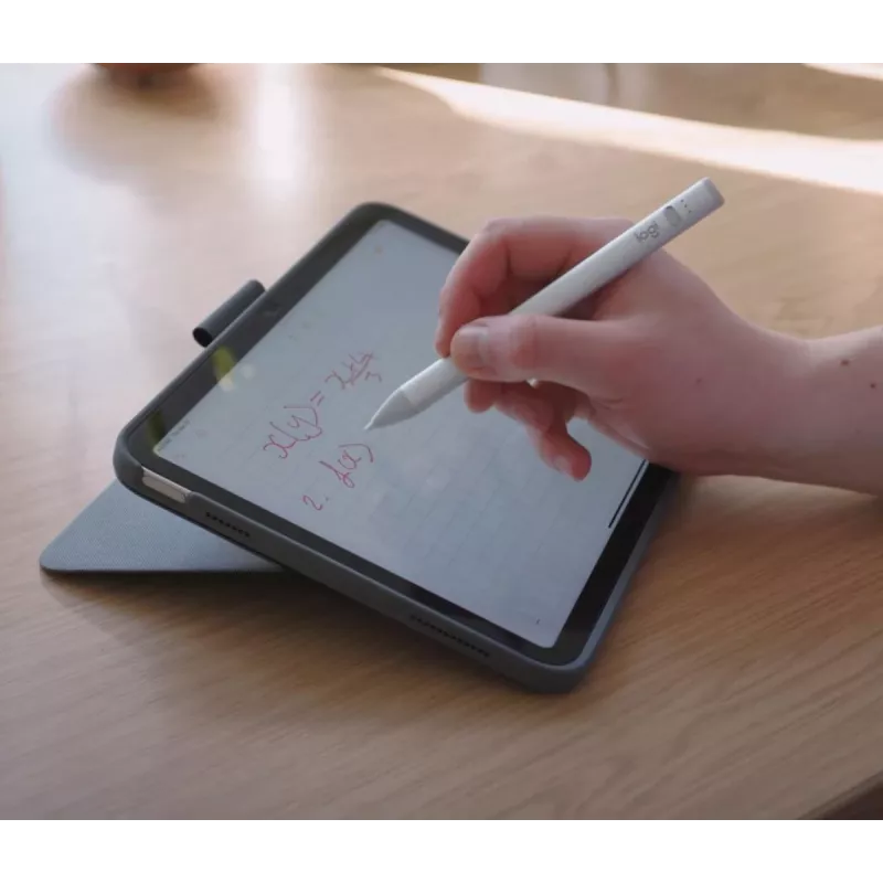 LOGITECH Crayon digitālais zīmulis USB-C sudraba krāsā