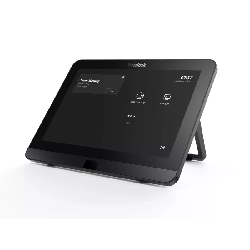 Yealink MTouch E2, Yealink, Melns, Pelēks, 20,3 cm (8 colli), 1280 x 800 pikseļi, 202 mm, 151 mm