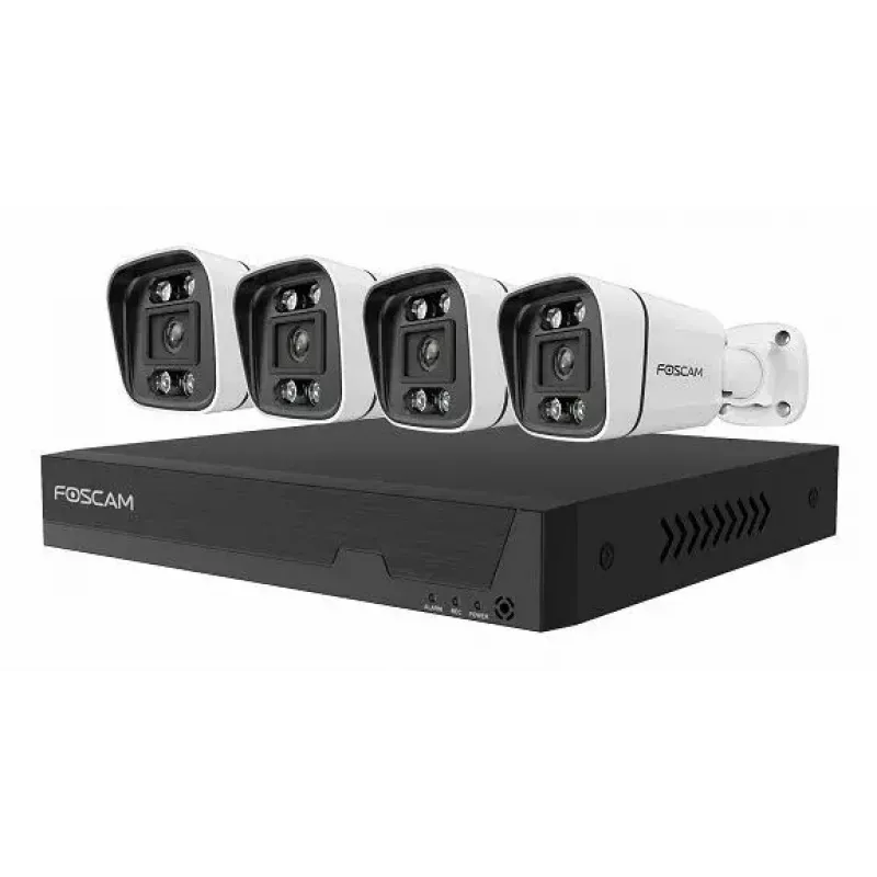Foscam FN9108E-B4-2T video novērošanas komplekts Vadu 8 kanāli HDD 2TB