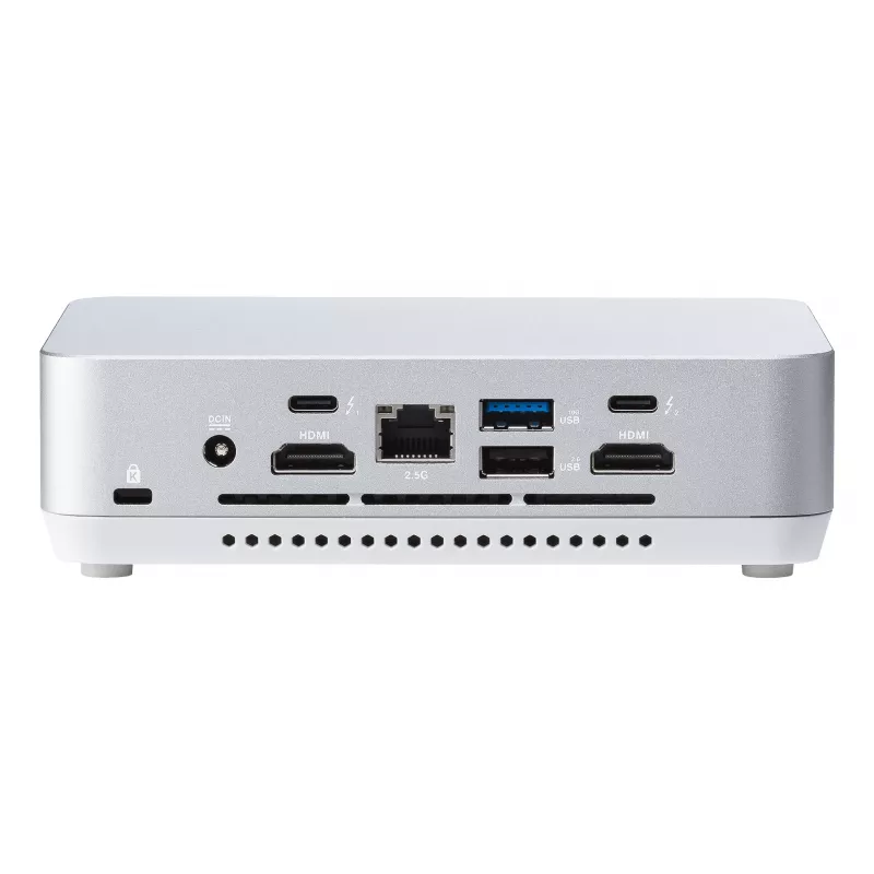 ASUS RNUC14RVSU7089A2I UCFF Sudrabains 155H