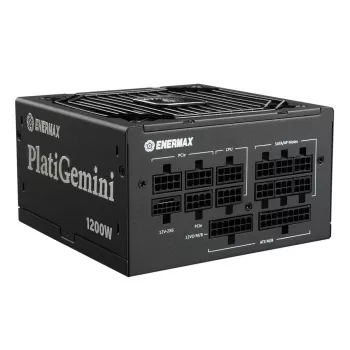 ENERMAX Barošanas bloks Platigemini 1200 W 80 Plus Platinum pilnībā modulārs ATX 3.1 un ATX12VO