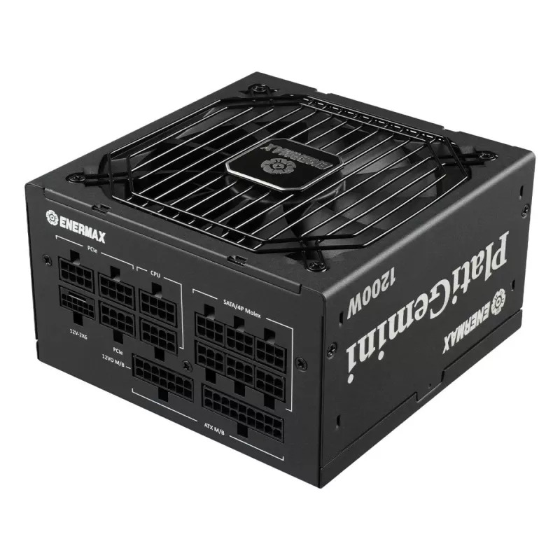ENERMAX Barošanas bloks Platigemini 1200 W 80 Plus Platinum pilnībā modulārs ATX 3.1 un ATX12VO