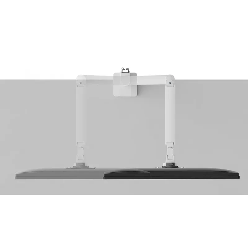 Neomounts DS70-250WH1 monitora kronšteins 17-35 collas - gāzes atspere - Topfix - 180° aizturis