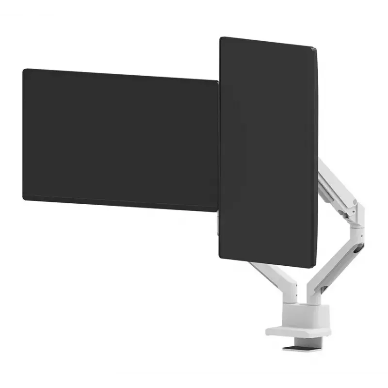 Neomounts DS70-250WH2 Monitora kronšteins 17-32 collas - gāzes atspere - Topfix - 180° aizture