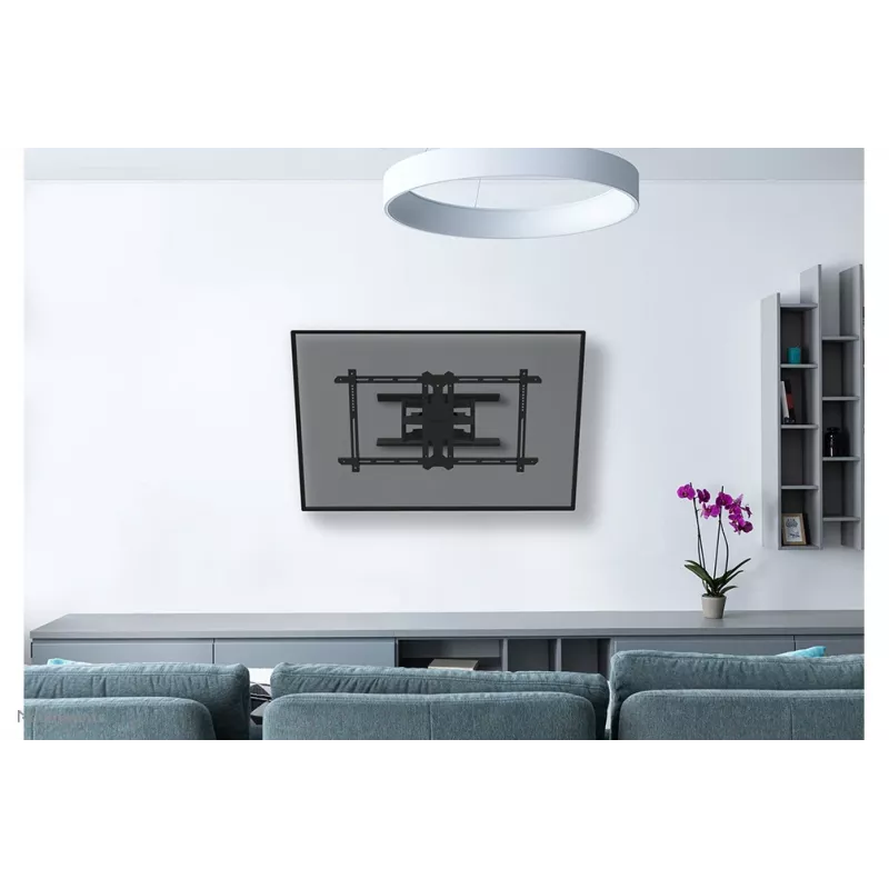 Neomounts WL40S-850BL18 TV sienas stiprinājums 43-86 collas - ar pilnu kustību - ātra uzstādīšana