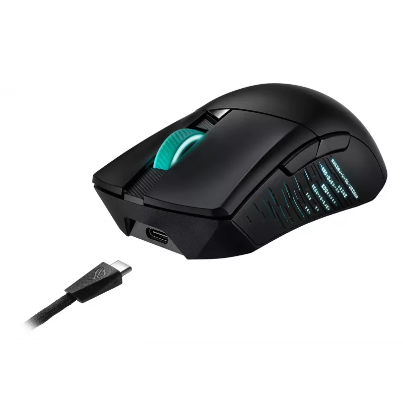 ASUS ROG Gladius III pele Spēlēšanai Labročiem USB Type-A Optiskā 19000 DPI