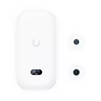 Ubiquiti UVC‑AI‑Theta IP drošības kamera — slēpta iekštelpām un ārā, 12 MP 3264×2448, 360° redzes lauks, vadu un bezvadu savienojums
