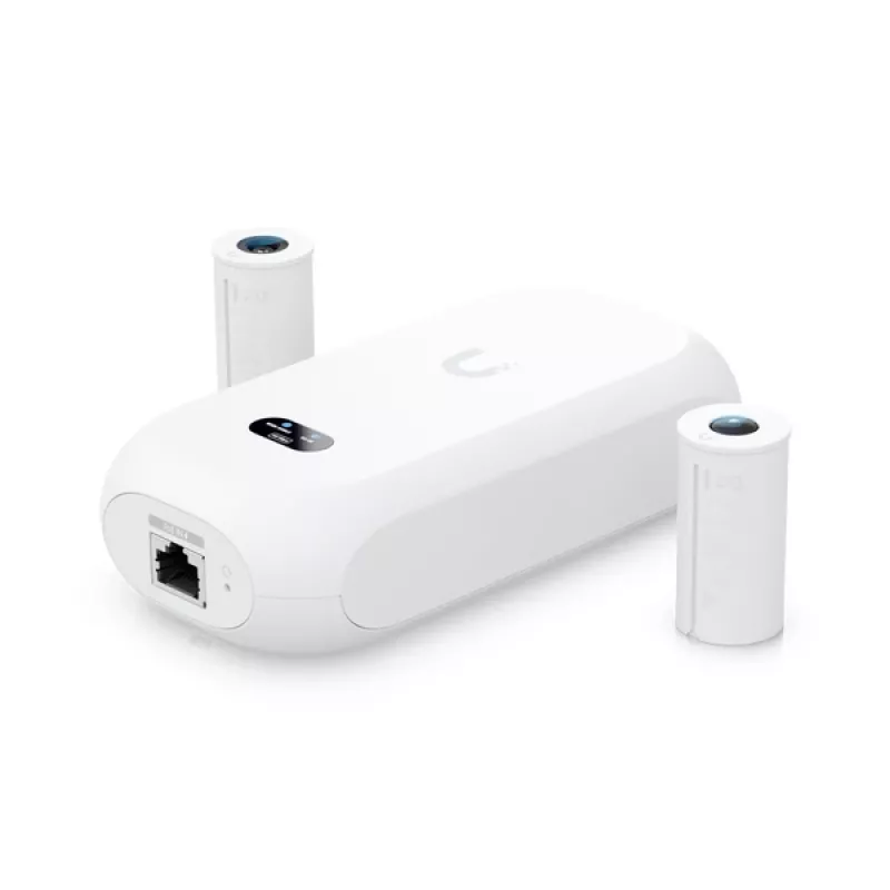 Ubiquiti UVC‑AI‑Theta IP drošības kamera — slēpta iekštelpām un ārā, 12 MP 3264×2448, 360° redzes lauks, vadu un bezvadu savienojums