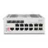 DIGITUS Gigabit Ethernet tīkla PoE slēdzis - 8 portu industriālais, L2 pārvaldāms, 4 SFP augšupsaites
