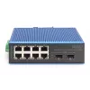 Nepārvaldāms slēdzis DIGITUS DN-651147 8+2 Portu Fast Ethernet PoE 1 Gbit/s