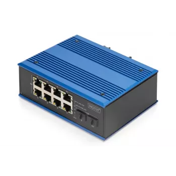Nepārvaldāms slēdzis DIGITUS DN-651150 8 Gigabit Ethernet pieslēgvietas 2 SFP moduļi