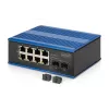 Nepārvaldāms slēdzis DIGITUS DN-651150 8 Gigabit Ethernet pieslēgvietas 2 SFP moduļi