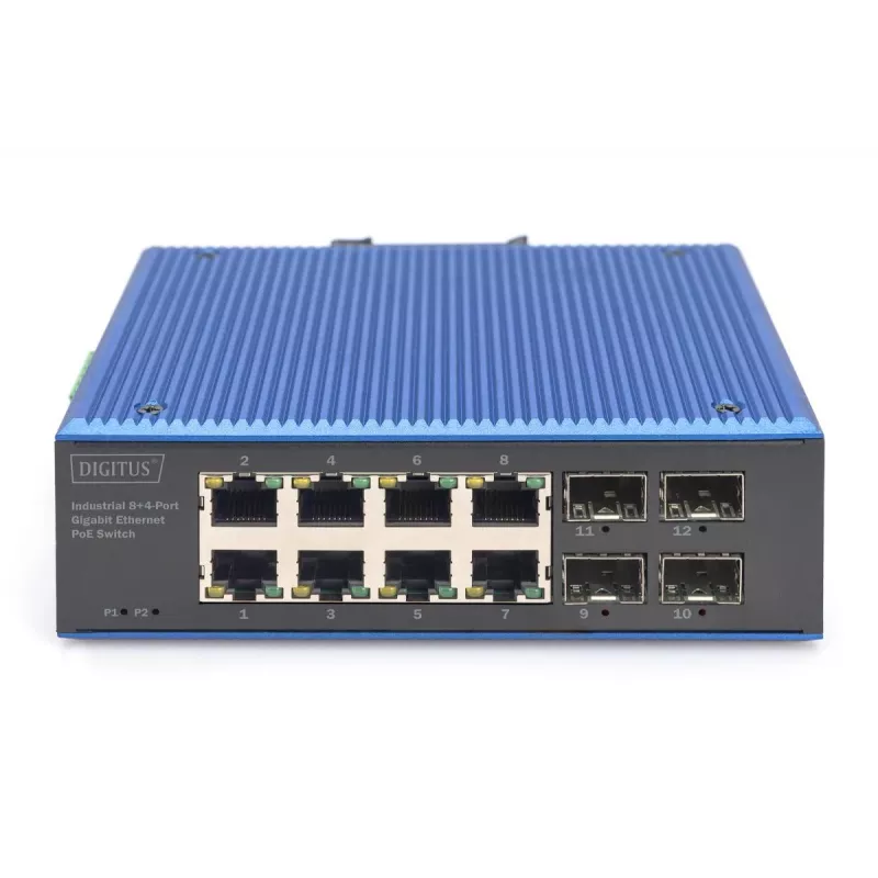 Nevadāms slēdzis DIGITUS DN-651153 8 portu Gigabit Ethernet PoE