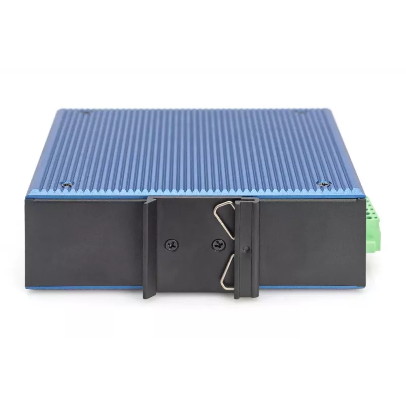 DIGITUS Industrial 8+2-Port Gigabit L2 pārvaldīts Ethernet POE slēdzis 8xGE RJ45 + 2 SFP Port IEEE802.3at (30W)