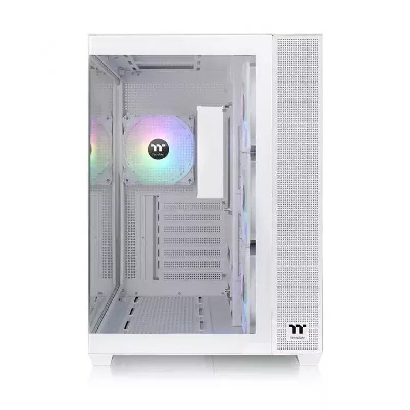 PC korpuss Thermaltake View 380 TG ARGB Snow Midi Tower balts