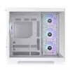 PC korpuss Thermaltake View 380 TG ARGB Snow Midi Tower balts