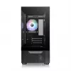 PC Case Thermaltake View 170 TG ARGB Micro Tower Melns