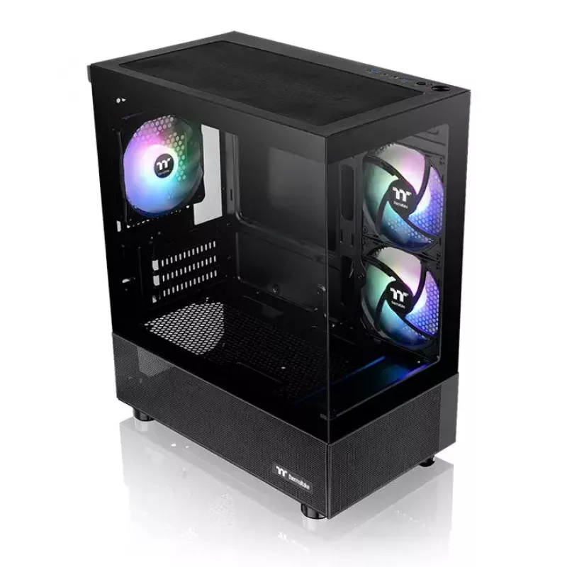 PC Case Thermaltake View 170 TG ARGB Micro Tower Melns